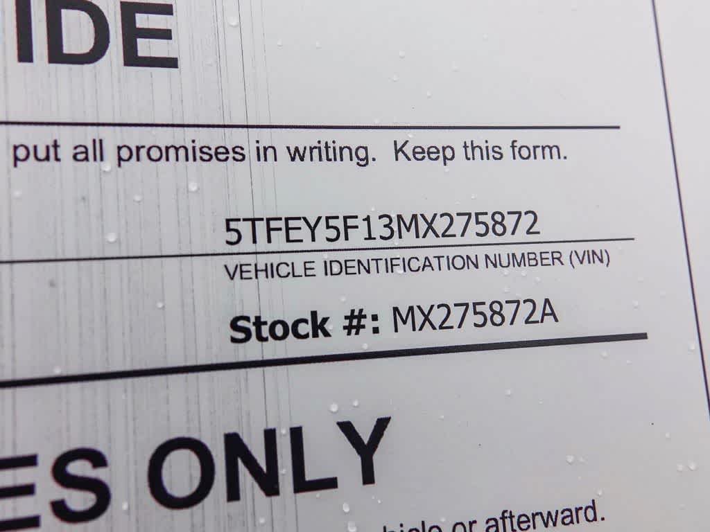 2021 Toyota Tundra SR5