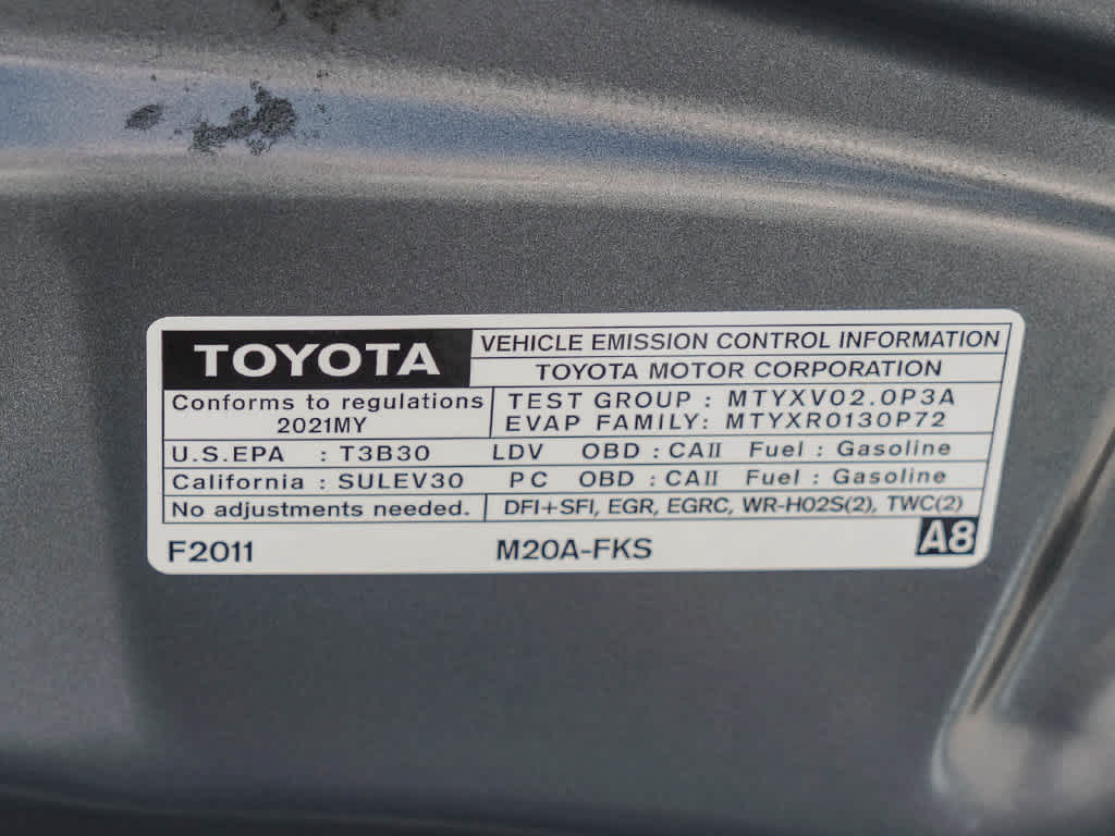 2021 Toyota Corolla XSE
