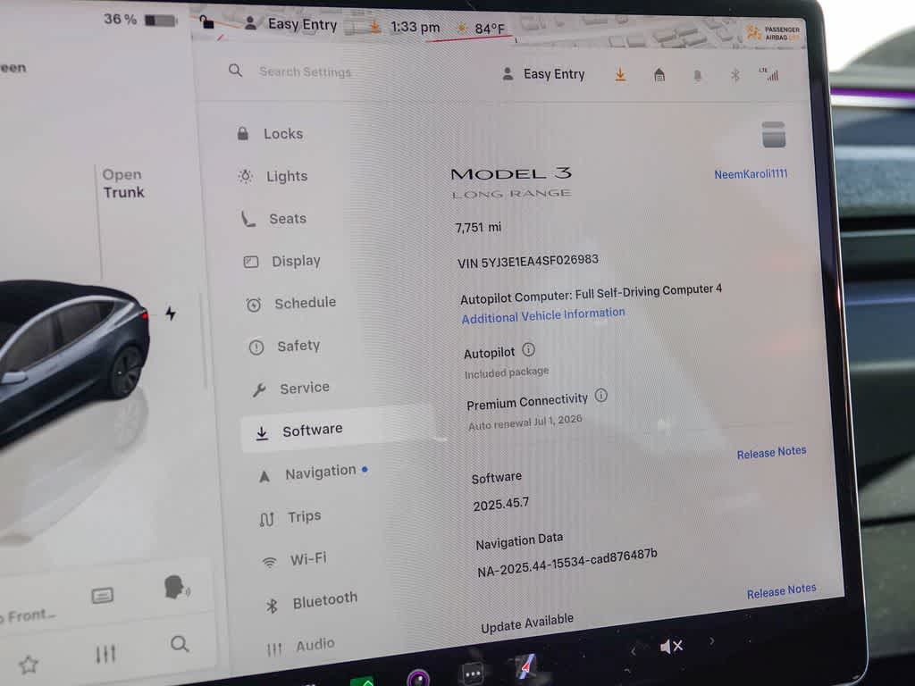 2025 Tesla Model 3 Long Range Rear-Wheel Drive