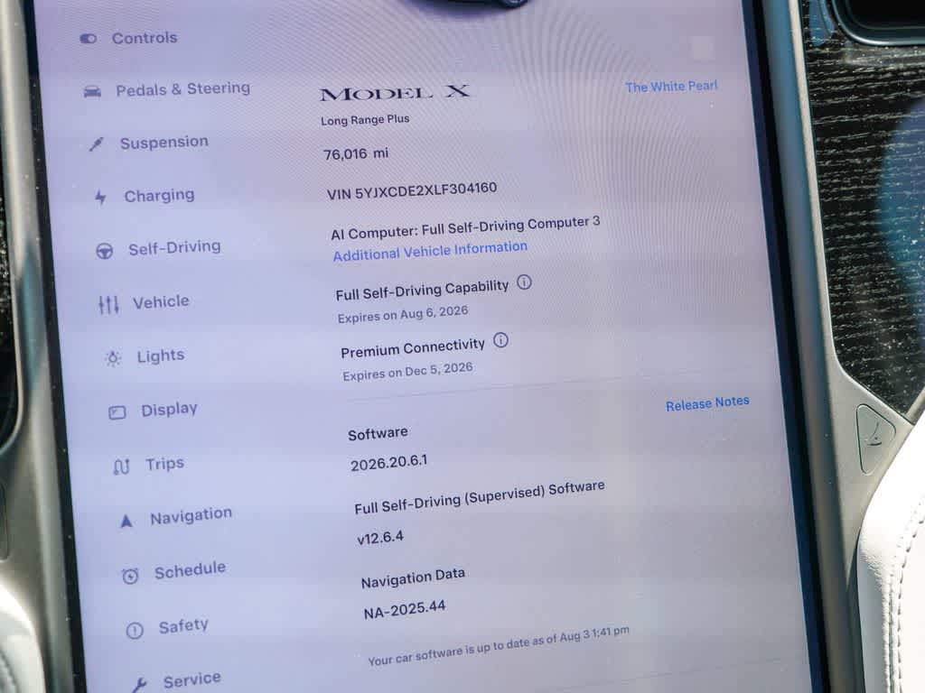 2020 Tesla Model X Long Range Dual Motor All-Wheel Drive
