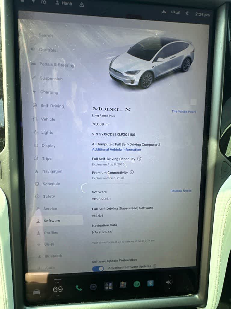 2020 Tesla Model X Long Range Dual Motor All-Wheel Drive