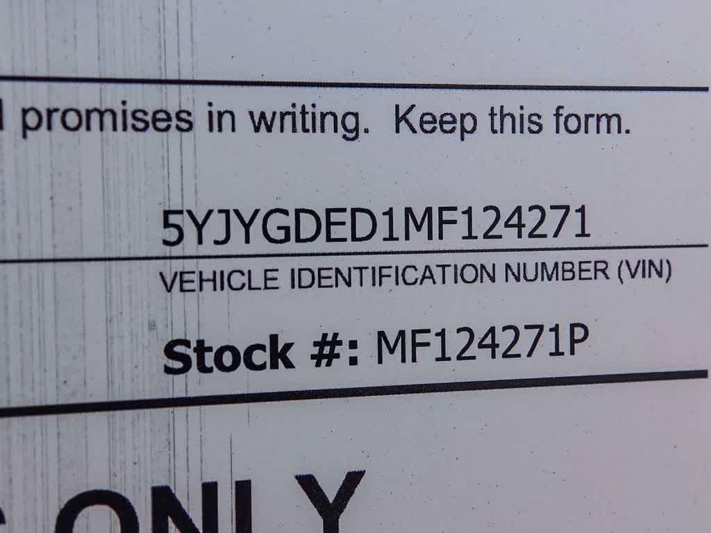 2021 Tesla Model Y Standard Range Rear-Wheel Drive