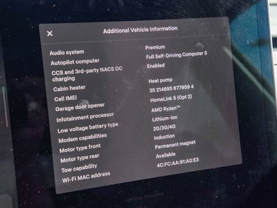 2022 Tesla Model Y Long Range Dual Motor All-Wheel Drive