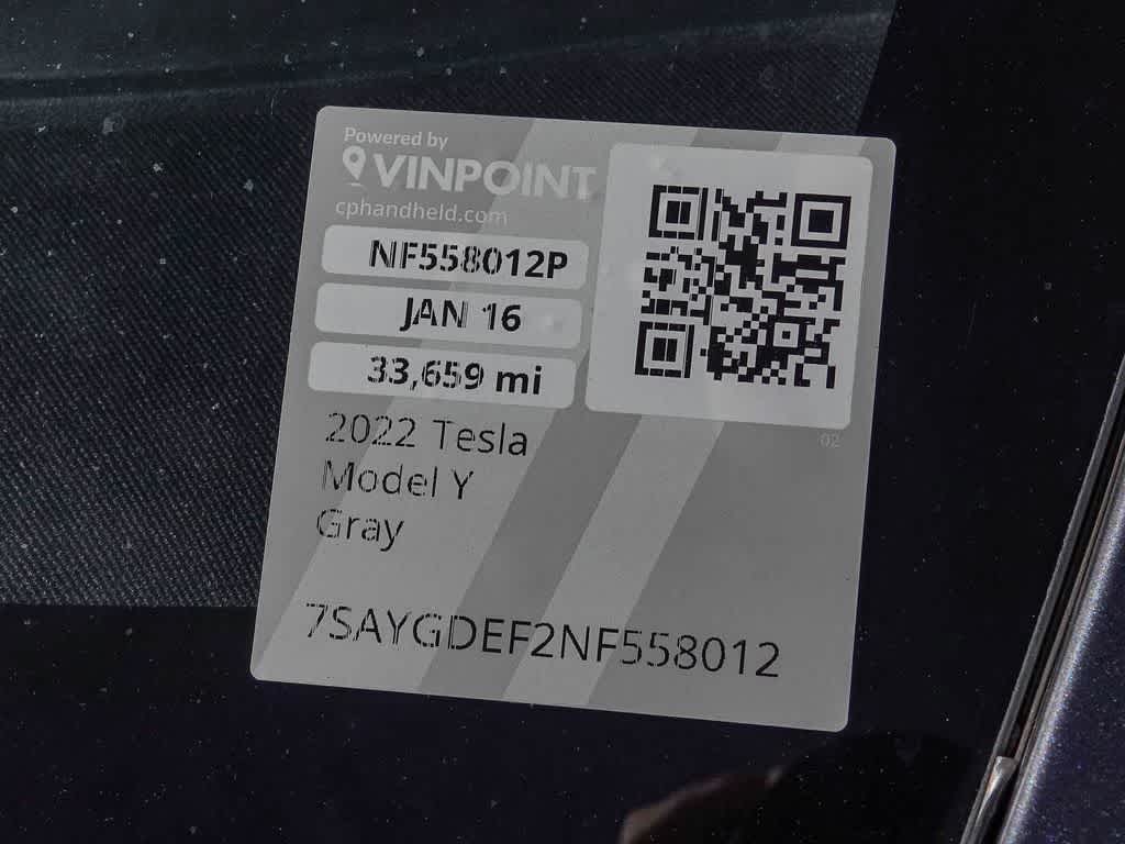 2022 Tesla Model Y Performance Dual Motor All-Wheel Drive