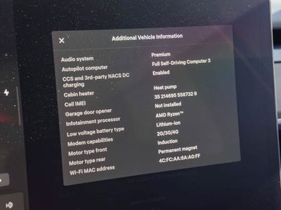 2023 Tesla Model Y Performance Dual Motor All-Wheel Drive