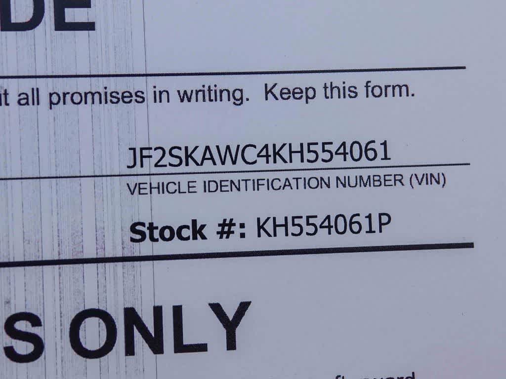 2019 Subaru Forester Touring