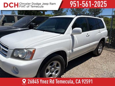 2003 Toyota Highlander 4dr 4-Cyl