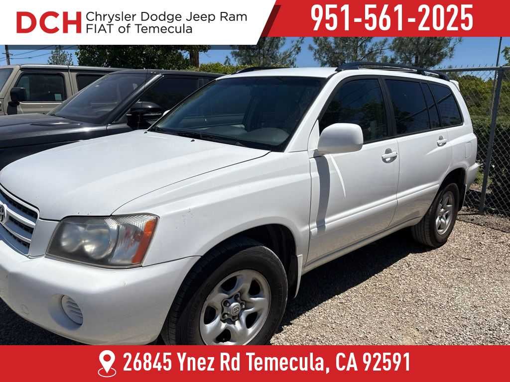 2003 Toyota Highlander 4dr 4-Cyl
