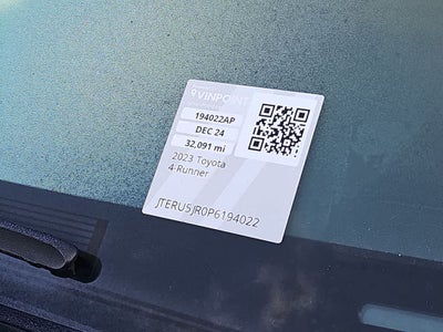 2023 Toyota 4Runner TRD Off Road Premium