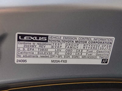 2024 Lexus UX F SPORT Design