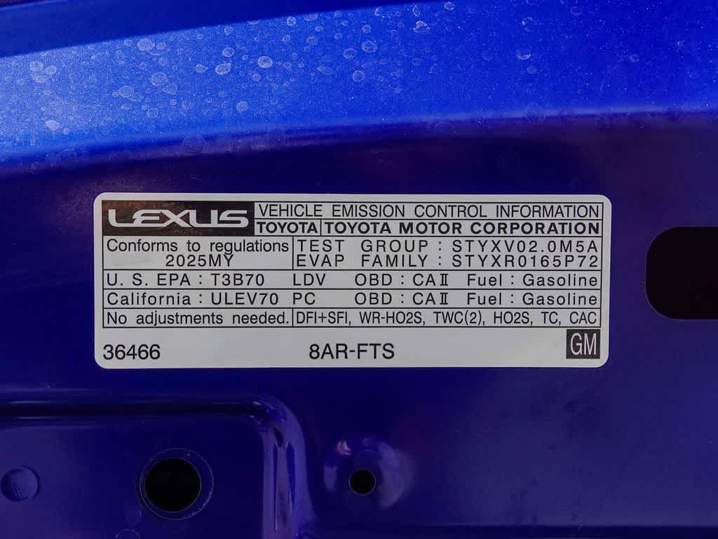 2025 Lexus IS 300 F SPORT Design