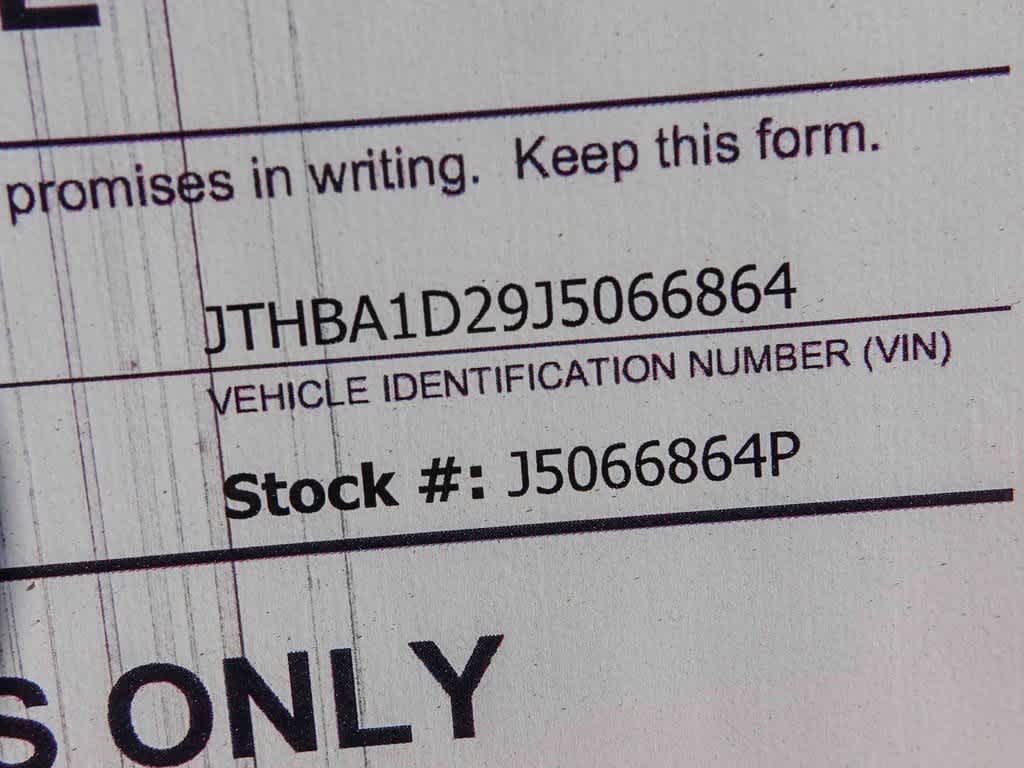 2018 Lexus IS IS 300 RWD