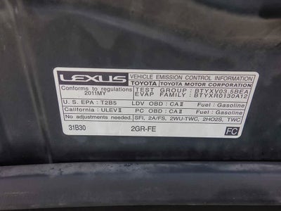 2011 Lexus ES 350 4dr Sdn
