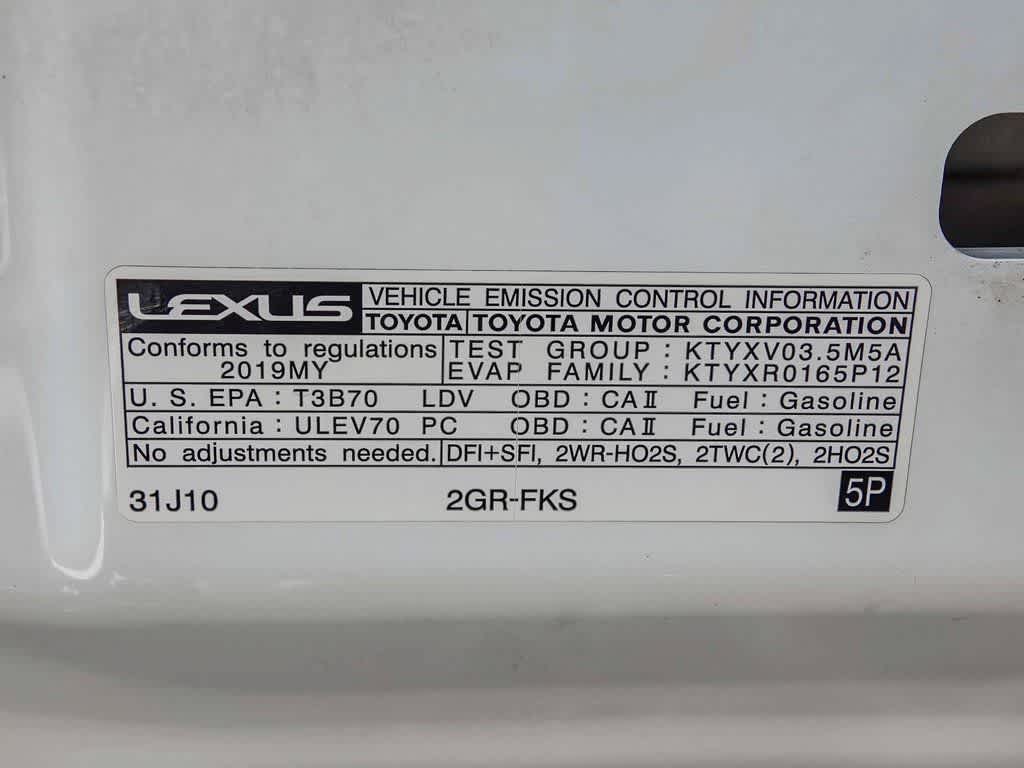 2019 Lexus IS F SPORT