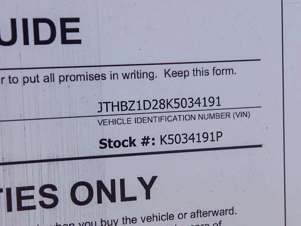 2019 Lexus IS F SPORT