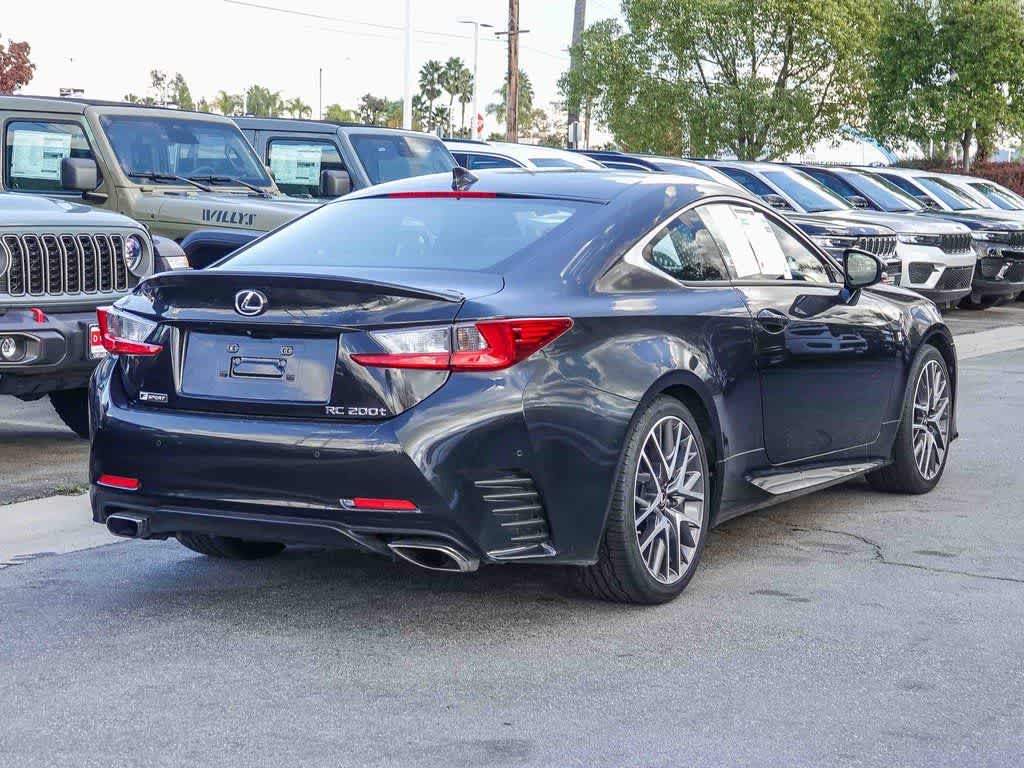 2017 Lexus RC 200T