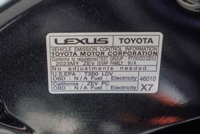 2023 Lexus RZ 450e Luxury