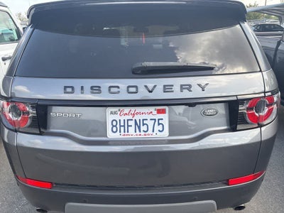 2018 Land Rover Discovery Sport SE