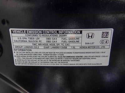 2020 Honda Civic Hatchback Sport Touring