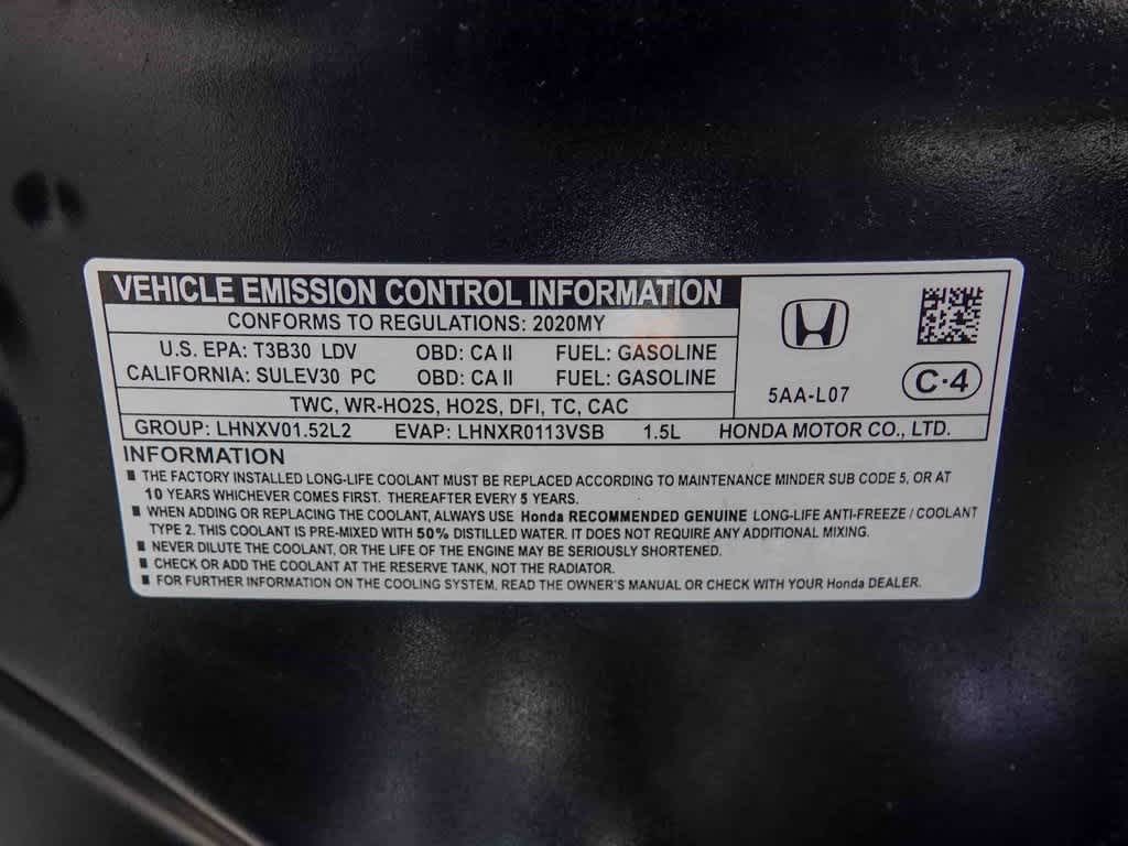 2020 Honda Civic Hatchback Sport Touring