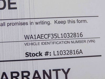 2020 Audi Q3 Premium 45 TFSI quattro Tiptronic