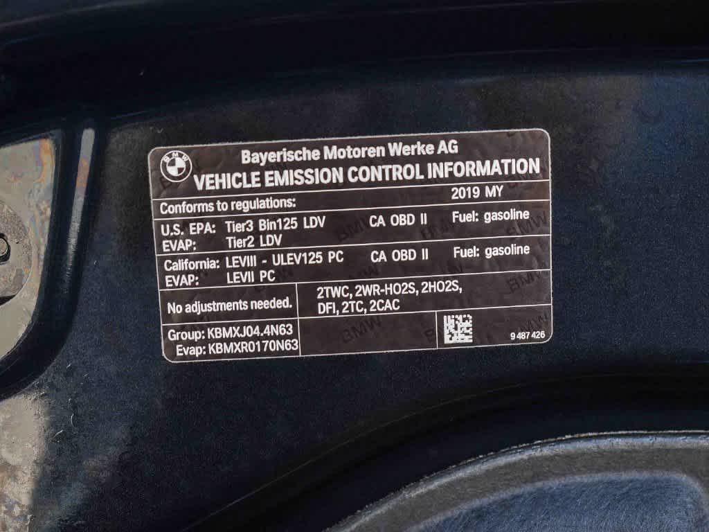 2019 BMW 750i 750i Sedan