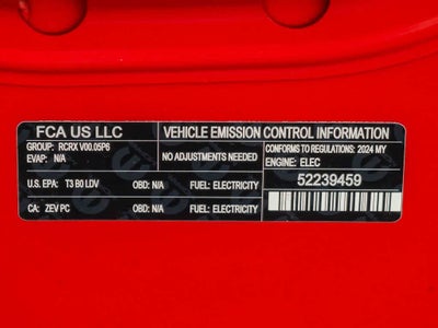 2024 FIAT 500e INSPI(RED) FWD