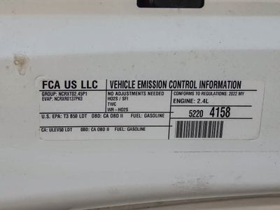 2022 RAM ProMaster City Cargo Van Cargo Van