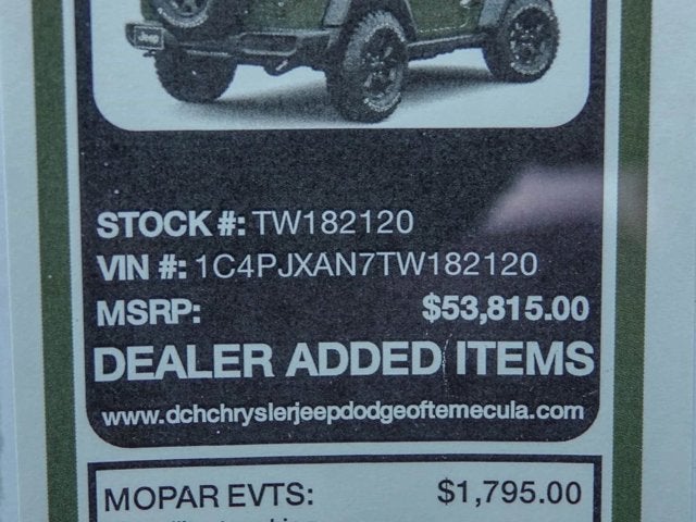 2026 Jeep Wrangler WRANGLER 2-DOOR WILLYS