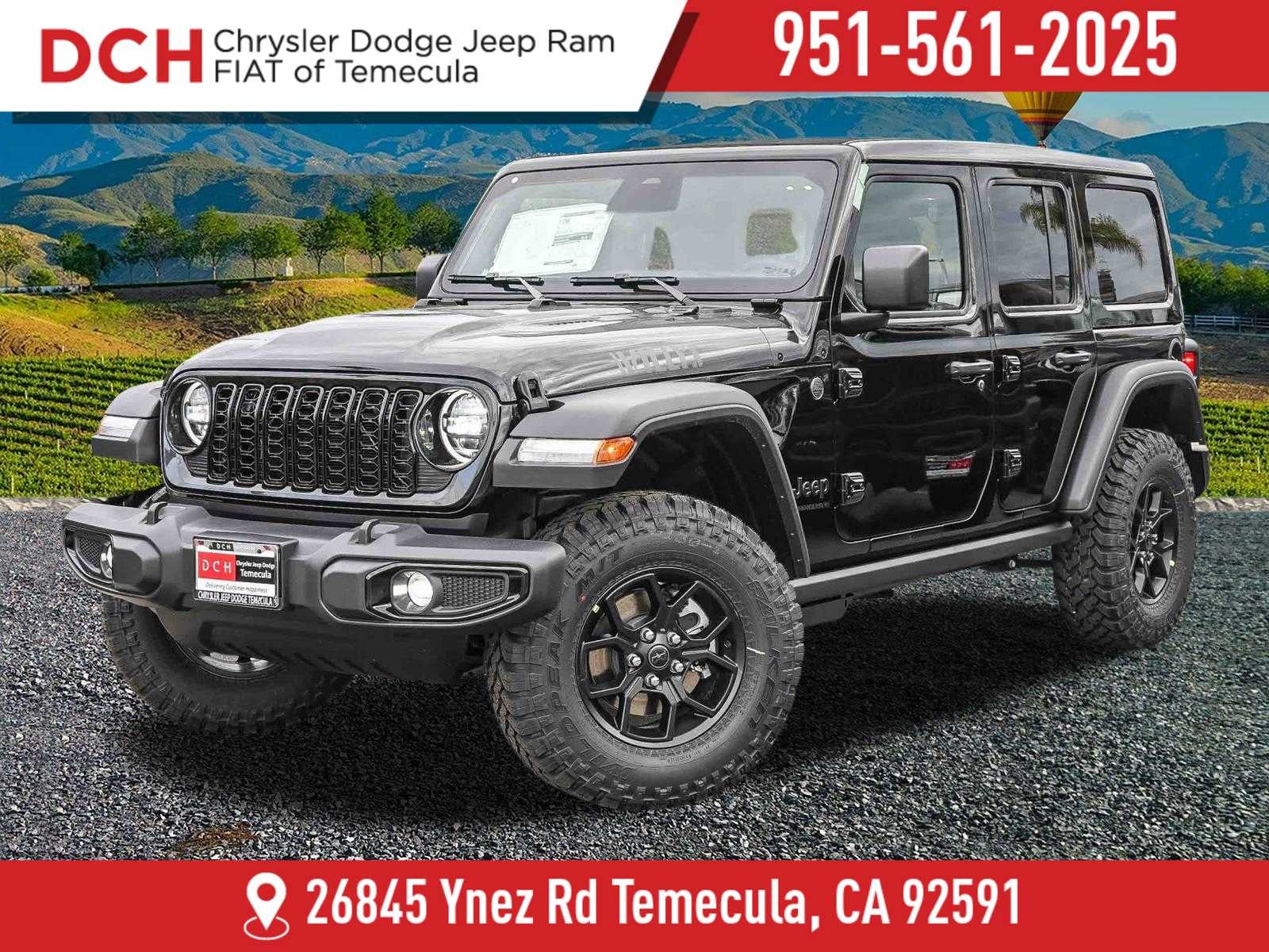 2026 Jeep Wrangler WRANGLER 4-DOOR WILLYS