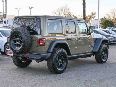 2026 Jeep Wrangler WRANGLER 4-DOOR WILLYS