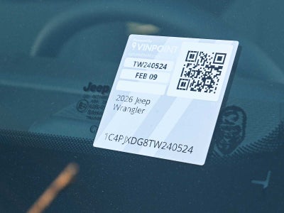 2026 Jeep Wrangler WRANGLER 4-DOOR WILLYS