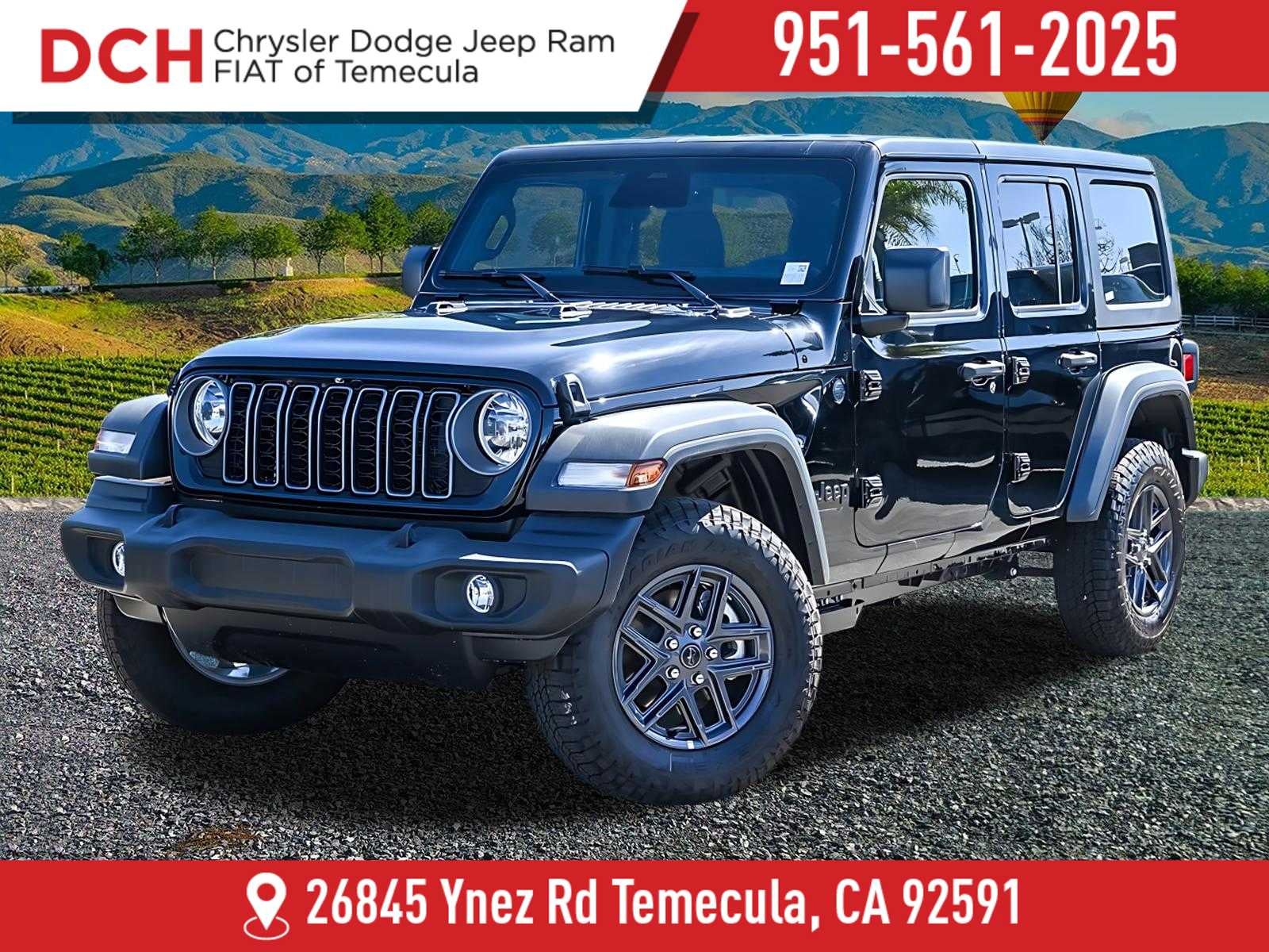 2026 Jeep Wrangler WRANGLER 4-DOOR SPORT S