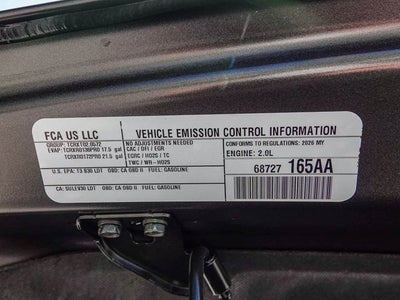 2026 Jeep Wrangler WRANGLER 4-DOOR SPORT