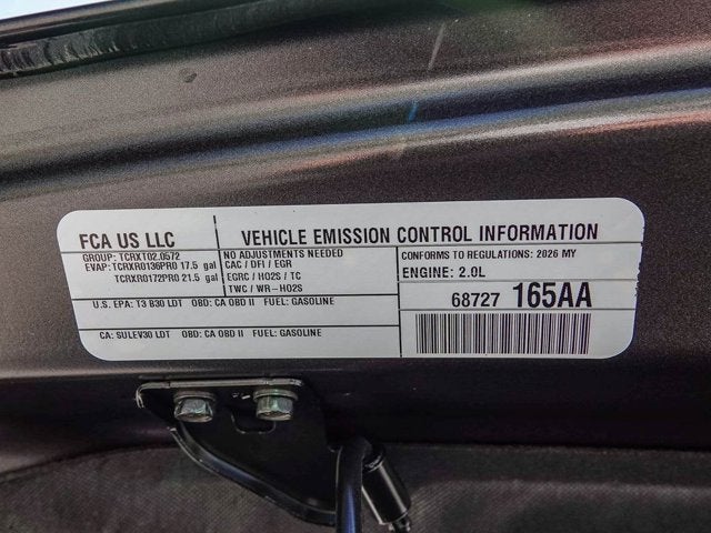 2026 Jeep Wrangler WRANGLER 4-DOOR SPORT