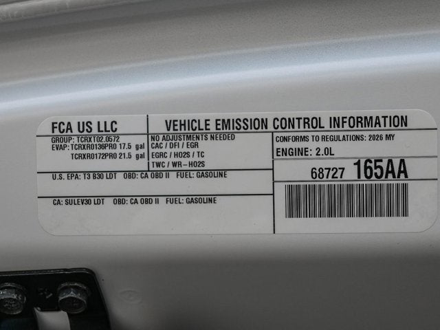 2026 Jeep Wrangler WRANGLER 4-DOOR SPORT