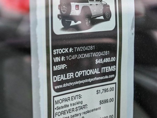 2026 Jeep Wrangler WRANGLER 4-DOOR SPORT