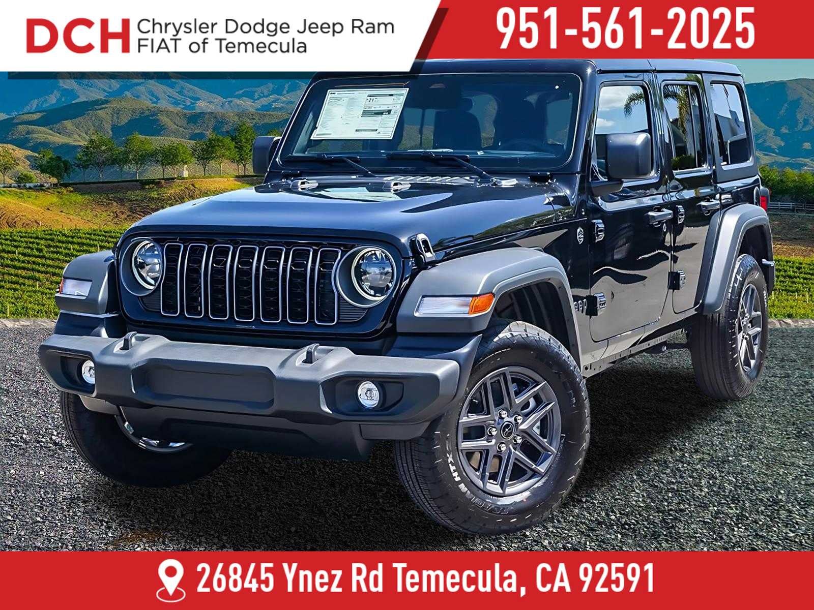 2026 Jeep Wrangler WRANGLER 4-DOOR SPORT S
