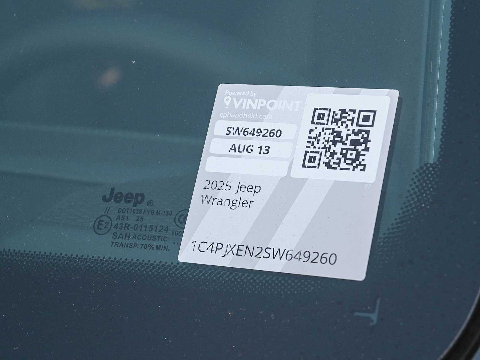 2025 Jeep Wrangler WRANGLER 4-DOOR SAHARA