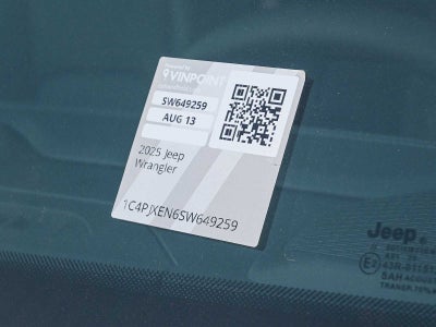 2025 Jeep Wrangler WRANGLER 4-DOOR SAHARA