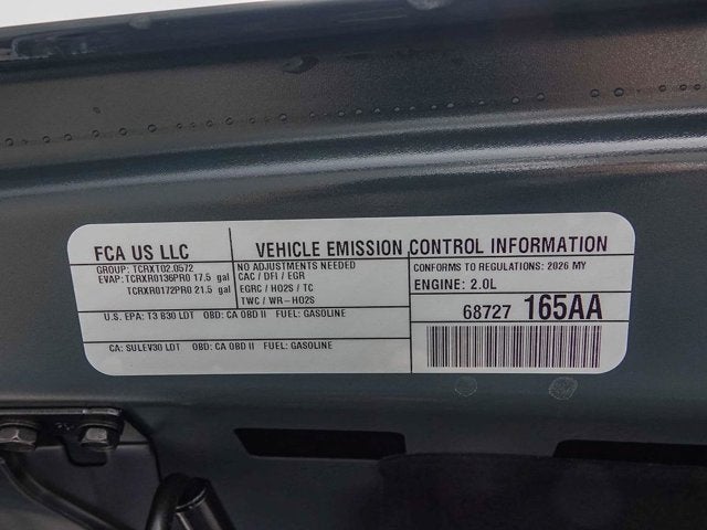 2026 Jeep Wrangler WRANGLER 4-DOOR RUBICON