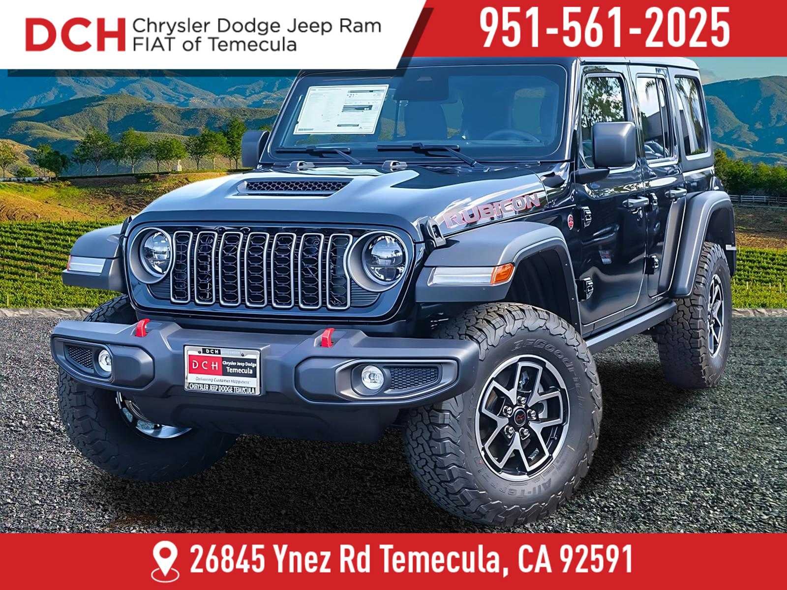 2026 Jeep Wrangler WRANGLER 4-DOOR RUBICON