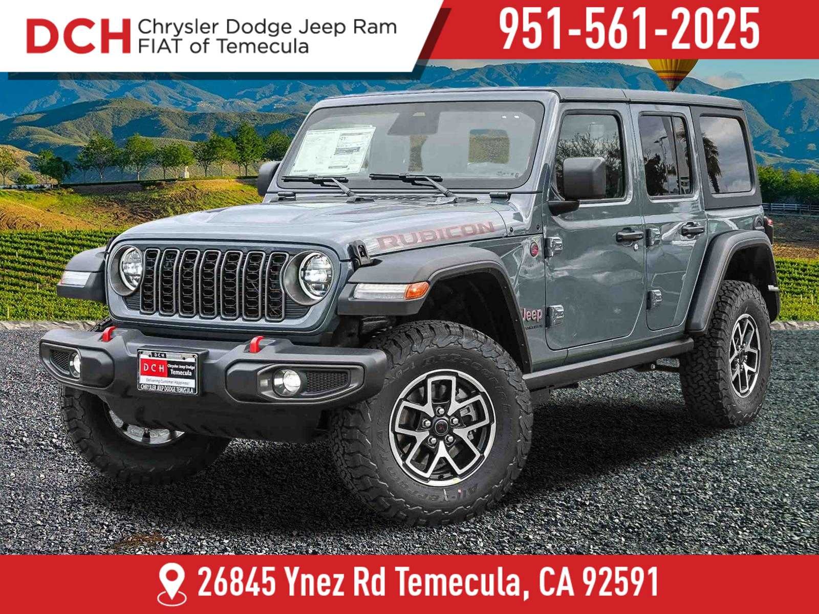 2026 Jeep Wrangler WRANGLER 4-DOOR RUBICON