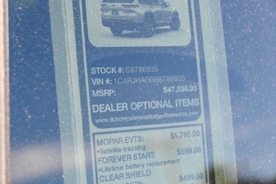 2025 Jeep Grand Cherokee GRAND CHEROKEE ALTITUDE X 4X4