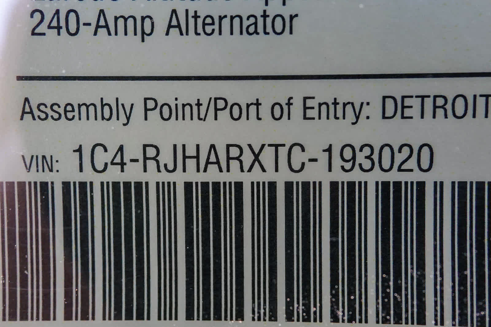 2026 Jeep Grand Cherokee GRAND CHEROKEE ALTITUDE 4X4