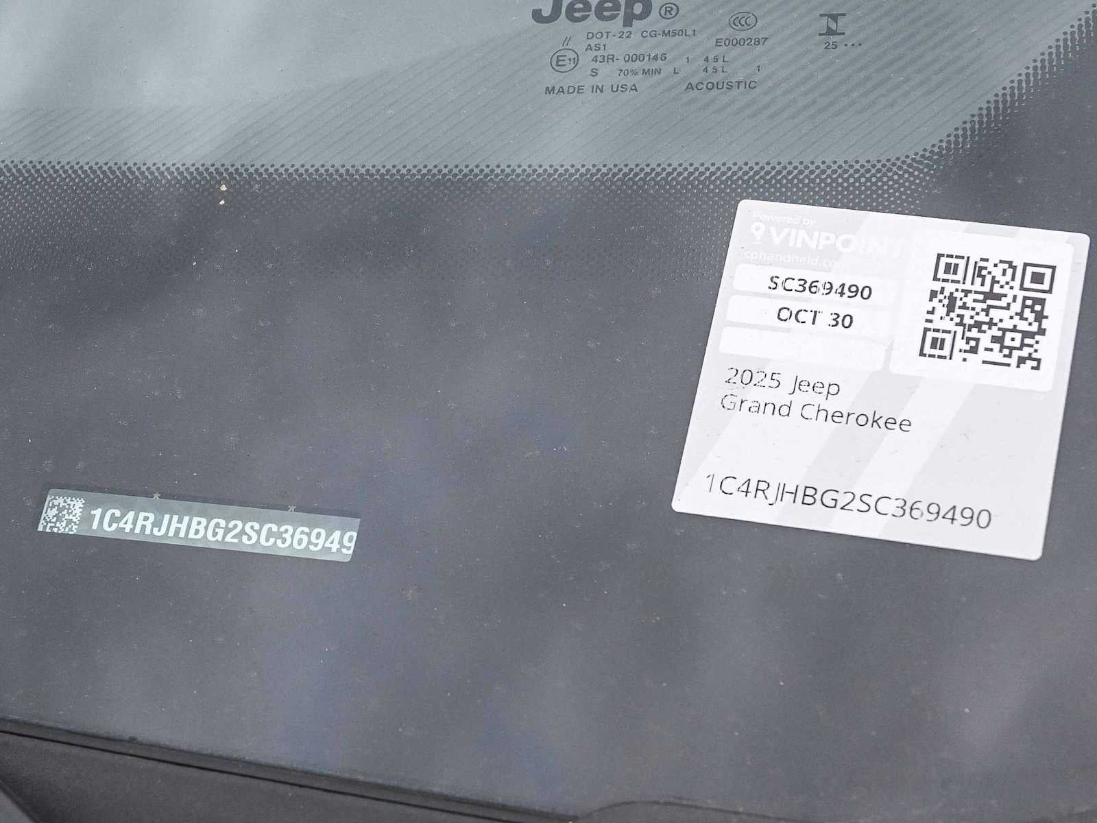 2025 Jeep Grand Cherokee GRAND CHEROKEE LIMITED 4X4