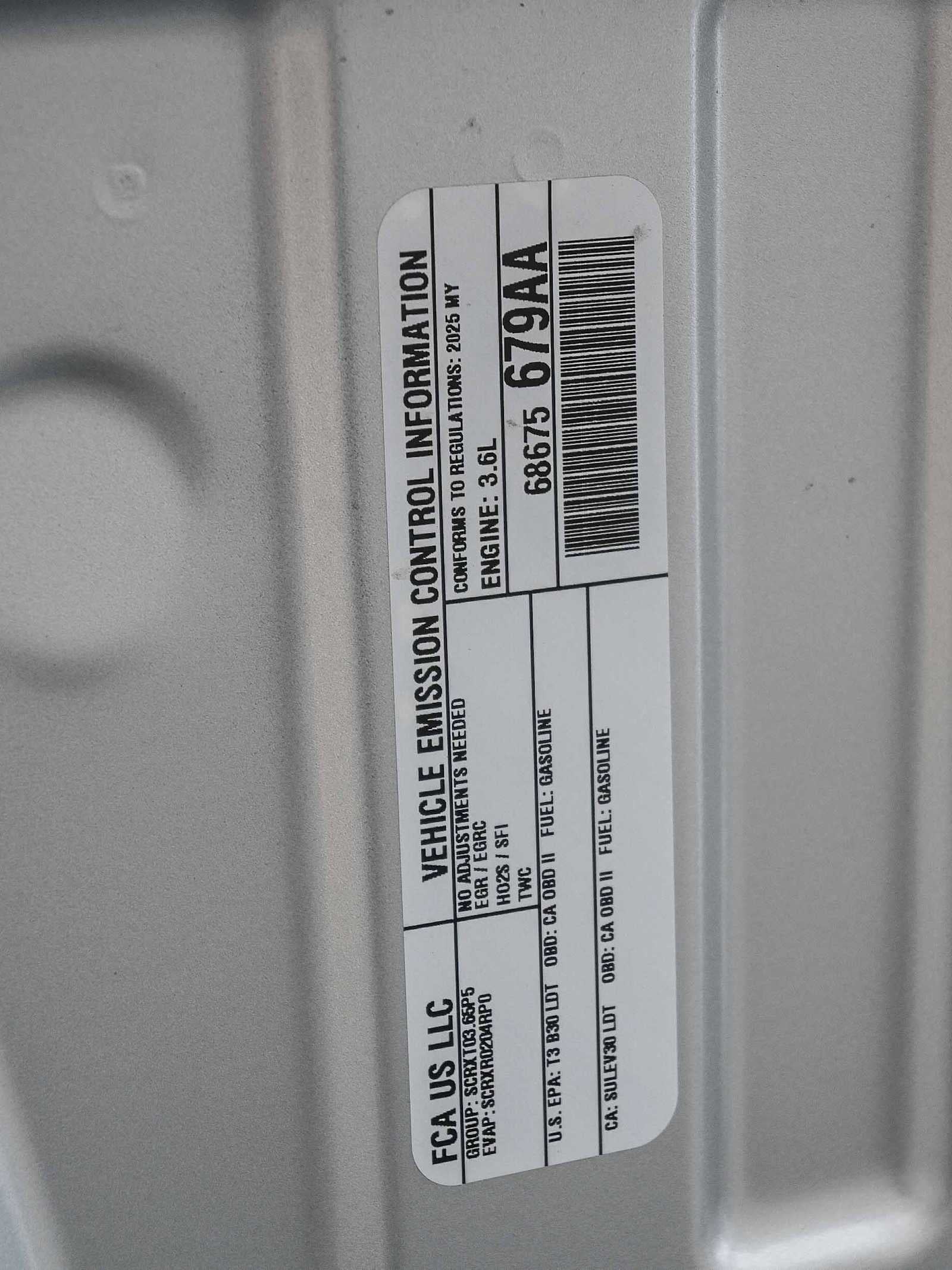 2025 Jeep Grand Cherokee L GRAND CHEROKEE L LAREDO X 4X2