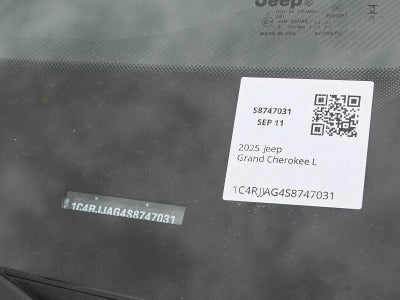 2025 Jeep Grand Cherokee L GRAND CHEROKEE L LAREDO X 4X2
