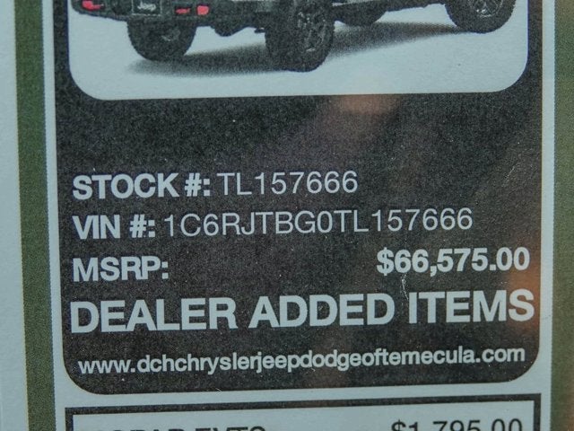 2026 Jeep Gladiator GLADIATOR RUBICON X 4X4