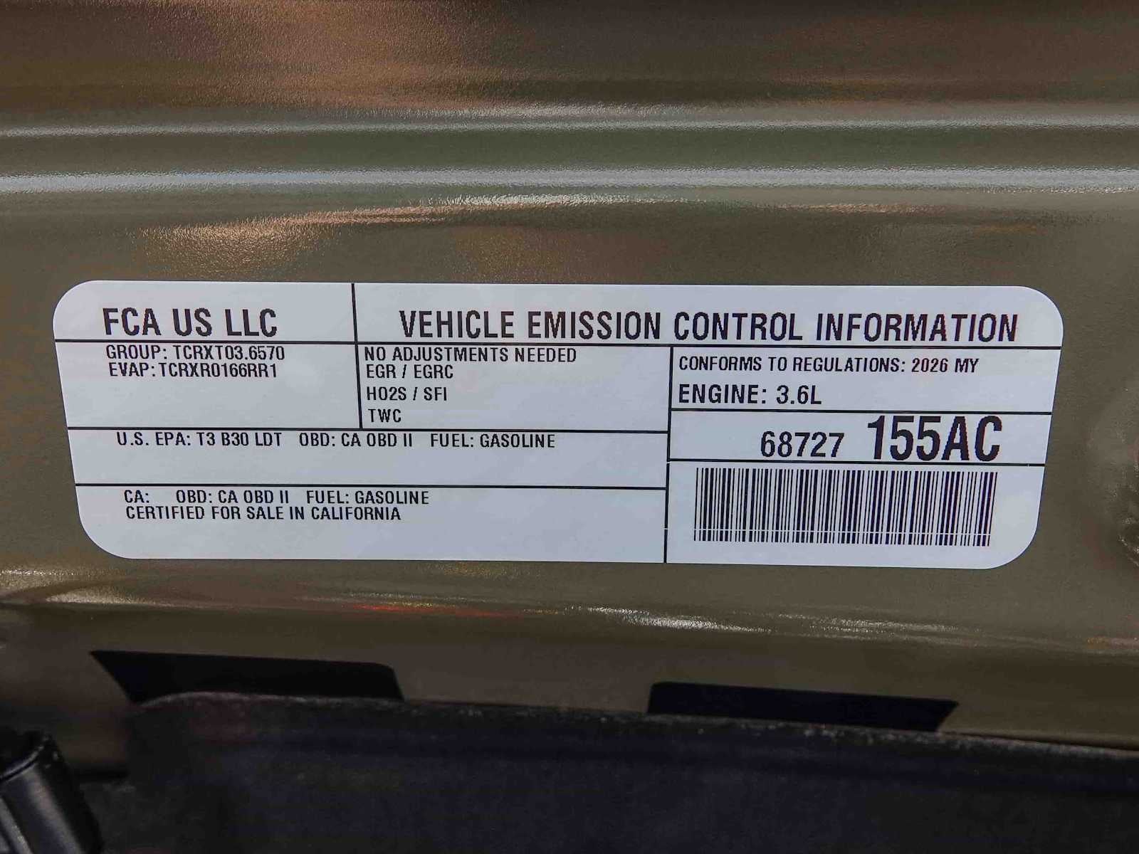 2026 Jeep Gladiator GLADIATOR RUBICON 4X4